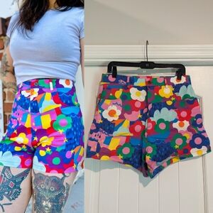Nooworks Colorful Floral Women's Shorts